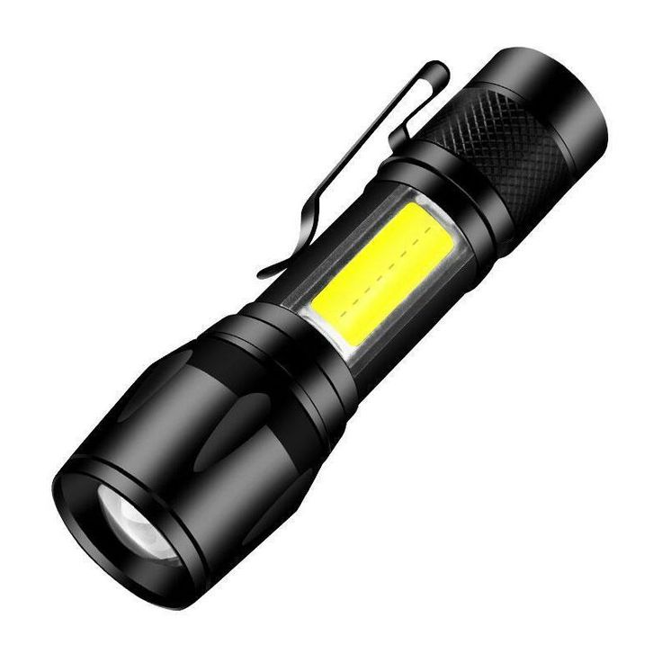 Rechargeable Mini Torch Light – USB-C Fast Charging, 3 LED Modes & Portable Waterproof Flashlight