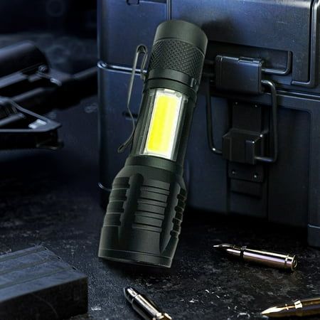 Rechargeable Mini Torch Light – USB-C Fast Charging, 3 LED Modes & Portable Waterproof Flashlight