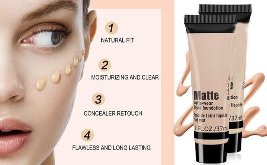 Miss Rose Matte Foundation – Silky Soft Hydrating Coverage