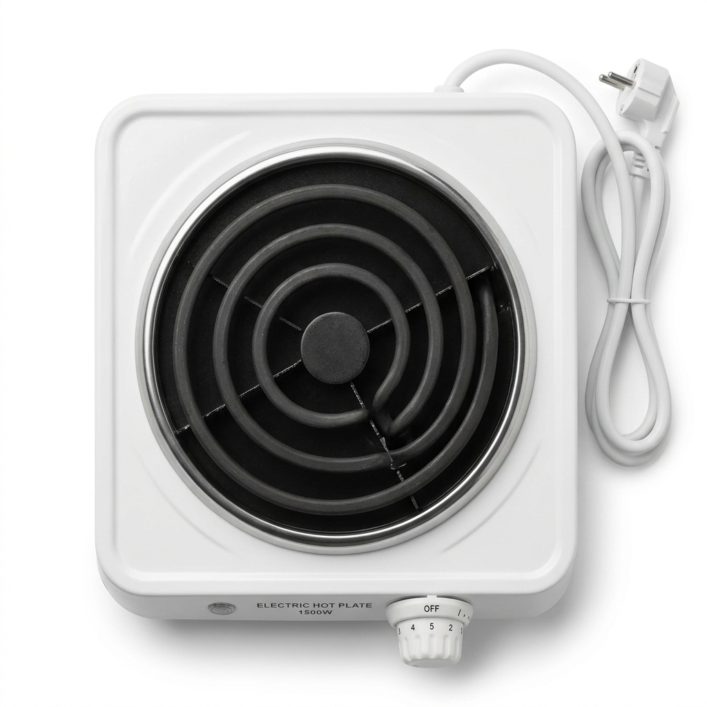 🔥 RAF 1000W Electric Hot Plate – Portable Single Burner Electric Stove for Cooking & Heating