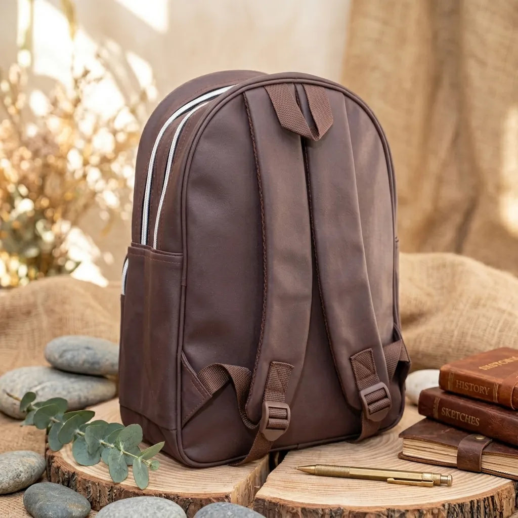 Vintage Leather Backpack – Stylish Travel & Everyday Carry Bag